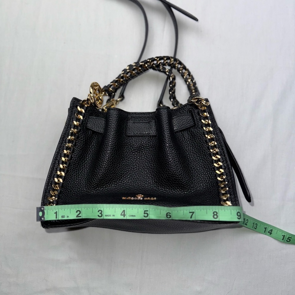 Michael Kors Black Mina Chain Shoulder crossbody Bag - Picture 7 of 10